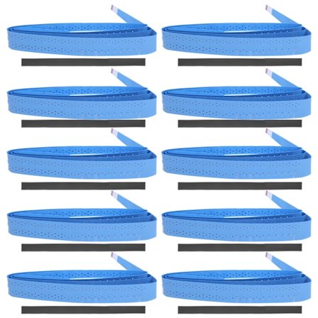 Badmintonketcher Overgrip Perforeret Klæbrighed Skridsikker Fiskestang Svedbånd Greb Tapblue