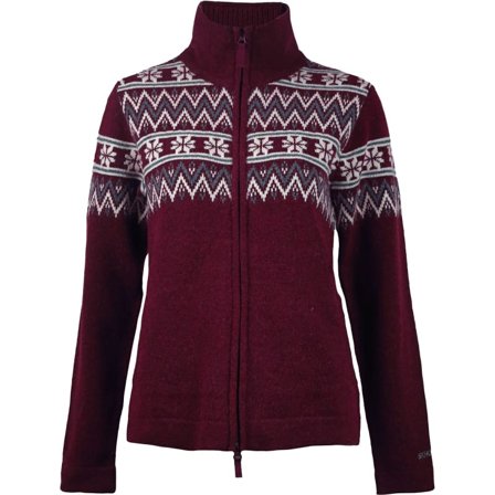 Skhoop Scandinavian Jacket long-sleeved sweaters Red XS