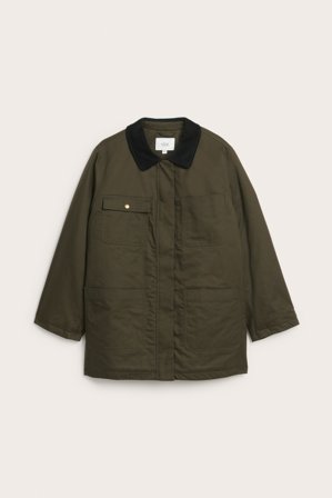 Kappahl | Jakke med manchesterkrage | Brun