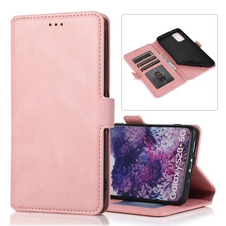 Samsung Galaxy S20 FE - Praktiskt Stilrent Plånboksfodral FLOVEM Roséguld