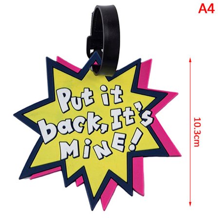 Rejsetilbehør Bagage Rejsemærke Navn ID Adresse Holder