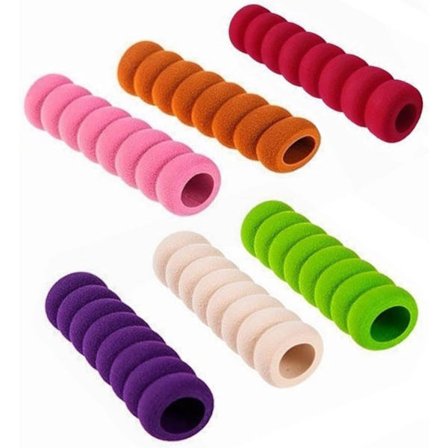 Ovenkahvan suojus - 6 kpl 6 väriä Pehmeät vaahtomuoviset ovenkahvan suojukset, pehmeät vaahtomuoviset oven ja ikkunan kahvan suojukset