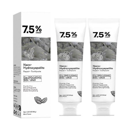 1-3x 7,5 % Hap Nano-Hydroksyapatittannkrem Fjerner dyp rengjøring for sensitive tenner_Spesielle gaver