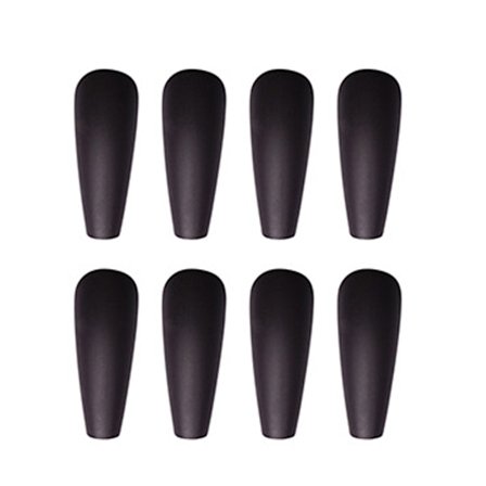 Ultra långa PVC-nagelspetsar Falska naglar Nail Stick Lim Flikar Nagel