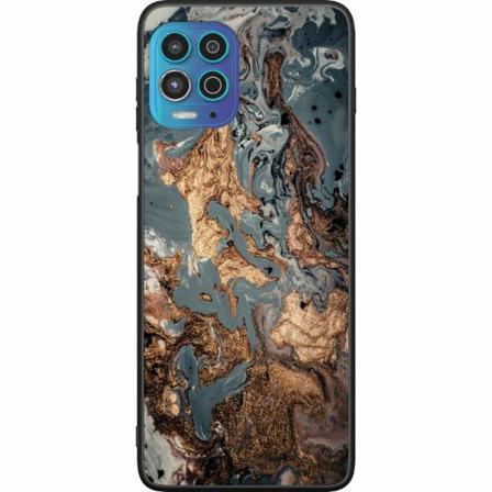 Motorola Moto G100 Svart Skal Mönster