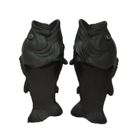 Unisex Simulerings 3D Fisksandaler Sommar Roliga Mode Flip Flops För Utomhus