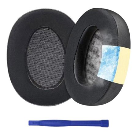 Kylande gel-öronkuddar för MDR100ABN Over Ear-hörlurar, brusreducerande komfort öronkuddar ersättning
