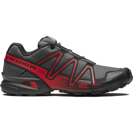 Salomon - Sneakers Speedcross 3 - Asphalt / Flame Scarlet - 38⅔