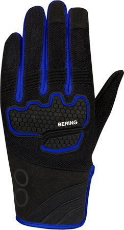 Motorradhandschuhe Bering Breeze Schwarz/Blau XL