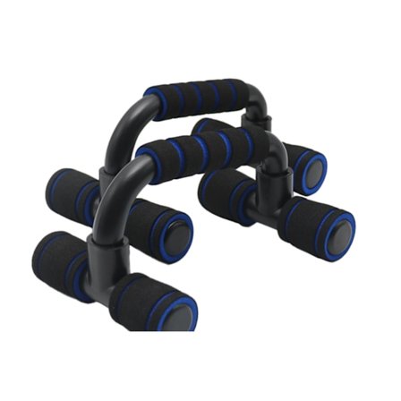 Blå Push-up treningsutstyr brystmuskeltrening hjem foa