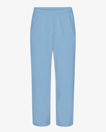 Organic Straight Leg Sweatpants - Seaside Blue