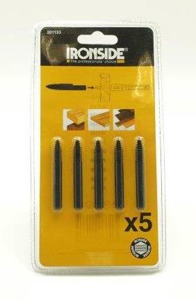 Ironside 201133 Spets 5-pack, Borra & mejsla