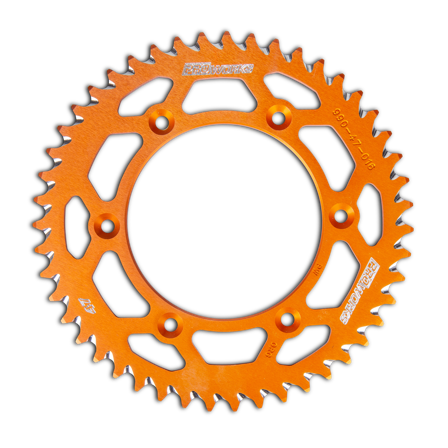 Zadní Rozeta Proworks Aluminium Oranžová - Husqvarna FE 350W 2024-2024