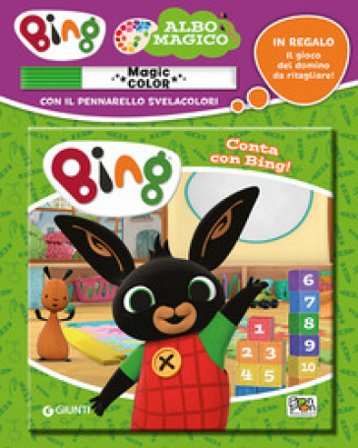 Conta con Bing!. Albo magico. Bing. Ediz. illustrata. Con pennarello Cristina Panzeri