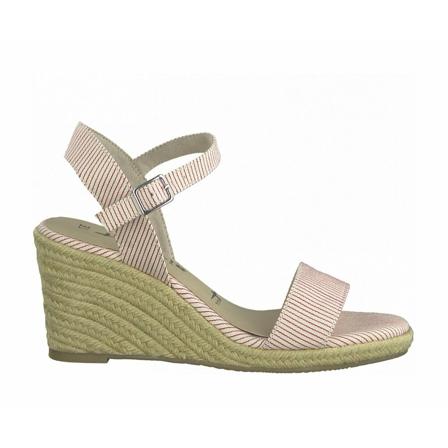 Tamaris, Flat Sandals Roze, Dames, Maat:37 EU