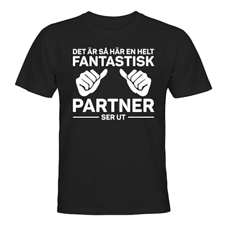 Fantastisk Partner - T-SHIRT - HERR
