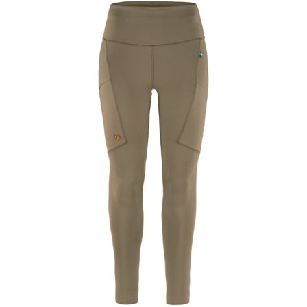 Fjällräven Abisko Tights XXS - female - Suede Brown - Trekking tights