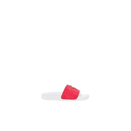 Giuseppe Zanotti, Newlaburela Slide Sandals Różowy, Kobieta, Rozmiar: 36 EU