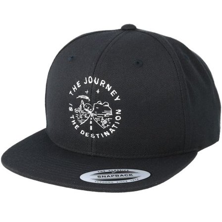 Wild Spirit - Svart snapback Keps - The Journey Black Snapback @ Hatstore