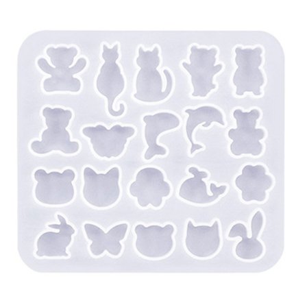 Silikonform for krystalløredobber Funksjonell smykkelaging Silikonform