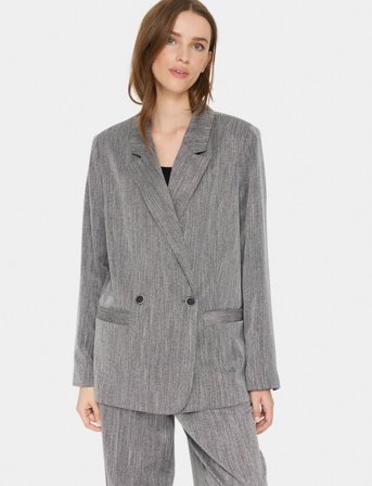 Saint Tropez Glendasz Blazer - Grey - XL