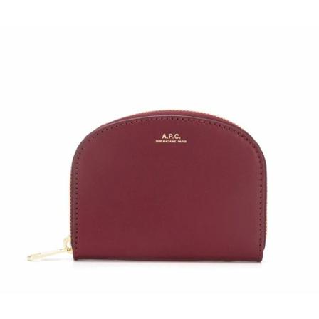 A.p.c., Wallet Czerwony, Kobieta, Rozmiar: ONE Size