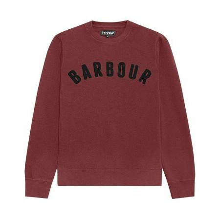 Barbour, sweatshirt Czerwony, Mężczyzna, Rozmiar: S