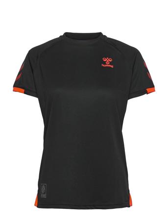 Hmlgg12 Action Jersey S/S Woman Black Hummel