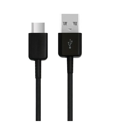 SiGN USB-C till USB-A kabel 3A 1.2m - Svart