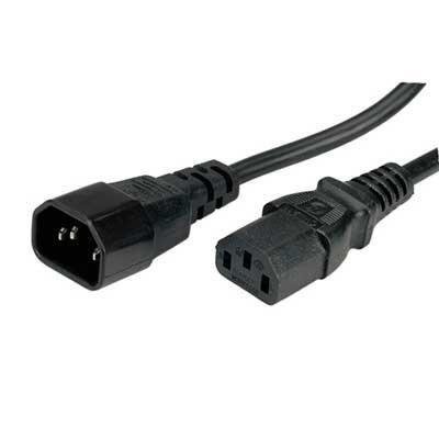 Digitus Power Cable C14 to C13. Black 5.0m Factory Sealed
