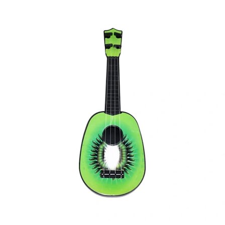 /EA/Mini Ukulele Simulationsguitar Med Frugtmønster Børn Musikalsk Instrumentlegetøj Uddannelse Kiwi