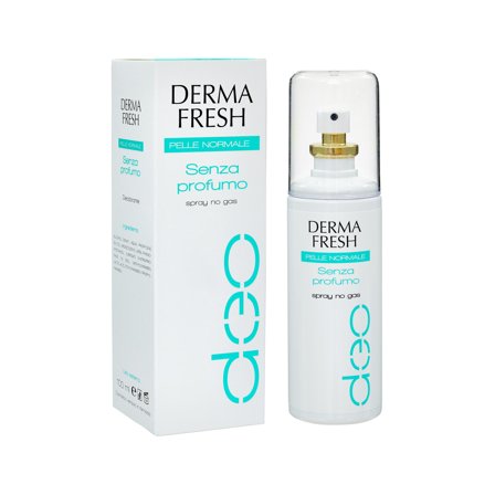 Dermafresh Deo Spray Pelli Normali Senza Profumo 100ml