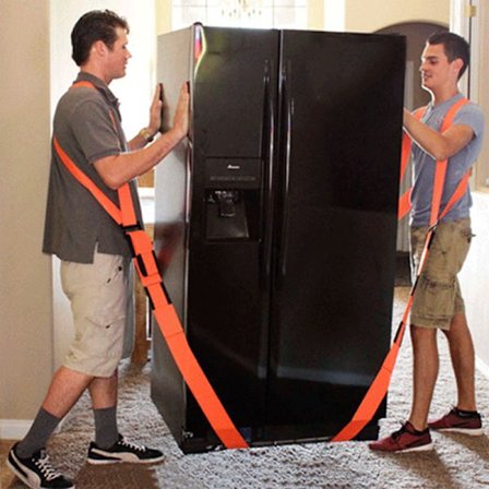 Työvoimaa säästävien huonekalujen siirtohihna Helppo kantoköysi