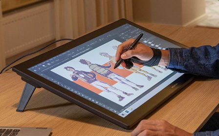 Huion Kamvas Pro 27 (4K) tegnebrett med 4K HDR - VESA 100x100