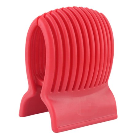 Tomato and Lemon Slicer, Ergonomic Design, Non-slip, Plastic, Manual Cutting Machine, Kitchen Gadget