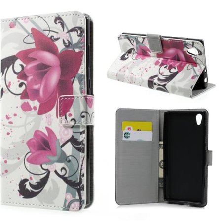 Plånboksfodral Sony Xperia L1 – Lotus