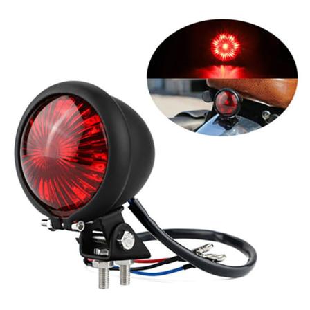 12V LED-moottoripyörän jarrutakavalo säädettävällä kulmapohjalla moottoripyörän takavalot useimpiin jarrutakavalovarusteisiin (A)