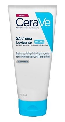 CeraVe SA Crema Levigante 10% Urea Per Pelle Molto Secca Ruvida E