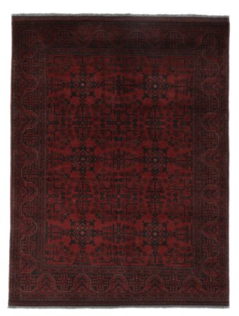 Afghan Khal Mohammadi Rug Oriental Black (Wool, Afghanistan)
