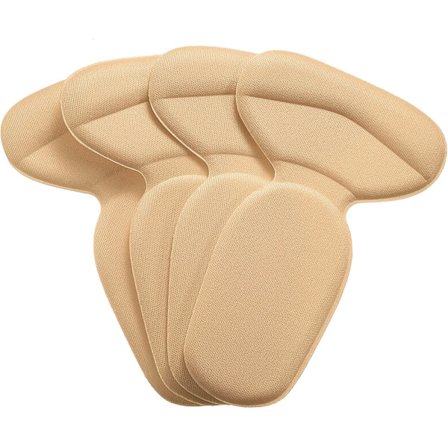 2 paria korkokengän pohjallista, korkokengän pehmusteet, itseliimautuvat korkokengän pohjalliset