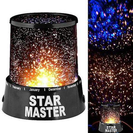 Led Stjernehimmel Projektorlampe Nattlys For Barn Stjernetak, Usb
