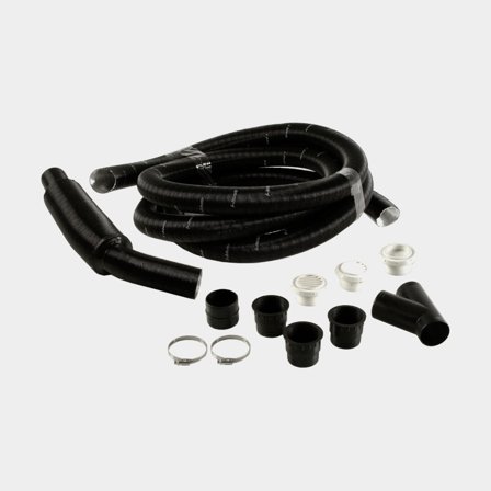 Kit de distribución de aire para Webasto Air Top 2000 STC, Ø60 mm, para 2 camarotes