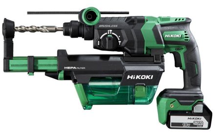 HiKOKI DH18DPC Kombihammare med tillbehör, batteri och laddare, Maskiner