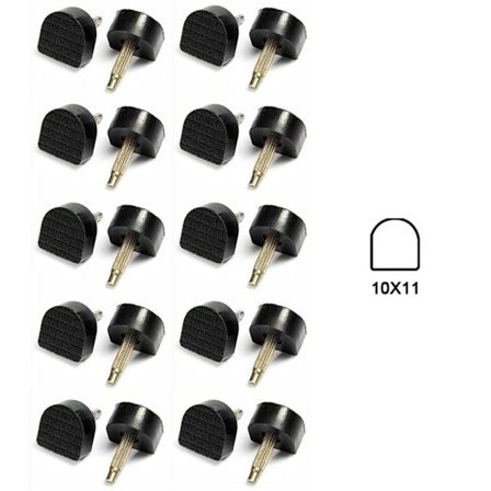 20 STK Høyhælspisser Hælpinner 10X11MM