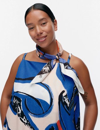 Marimekko Lieriö Eldfamn - Blue - ONE SIZE