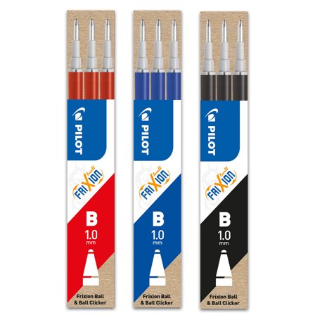Pilot Refill FriXion 1.0 3-pack Black