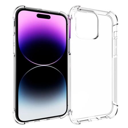 SKALO iPhone 15 Pro Max Ekstra stærk TPU-cover Transparent