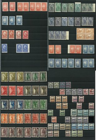 Jugoslavien 1918-1945 - Dubletsamling i 1 indstiksbog