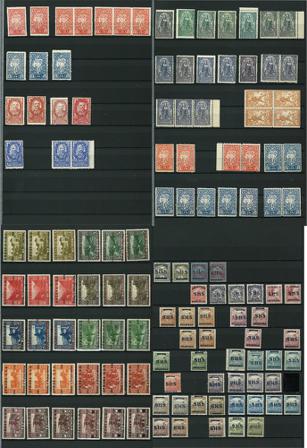 Jugoslavien 1918-1945 - Dubletsamling i 1 insticksbok