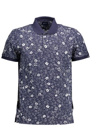 Gant Polo Maniche Corte Uomo Blu